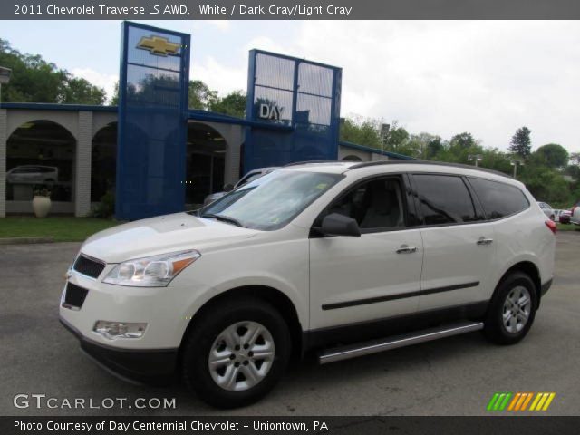 2011 Chevrolet Traverse LS AWD in White