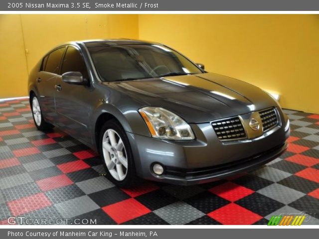 2005 Nissan Maxima 3.5 SE in Smoke Metallic