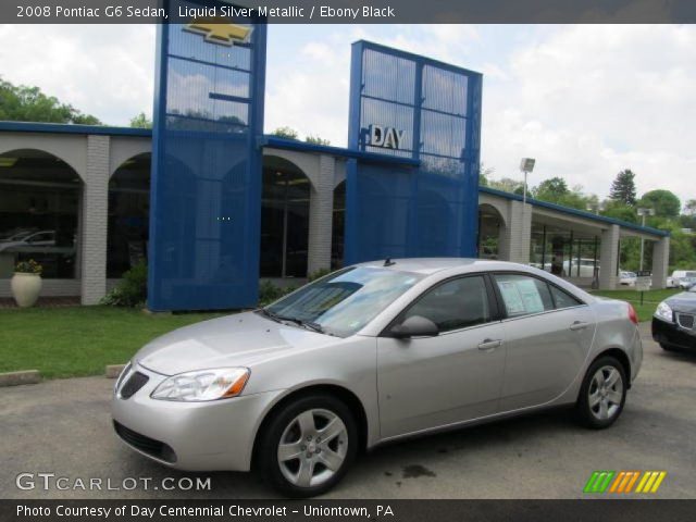 2008 Pontiac G6 Sedan in Liquid Silver Metallic