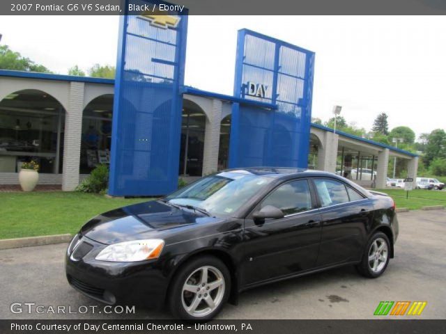 2007 Pontiac G6 V6 Sedan in Black