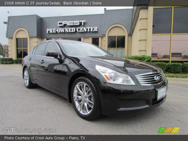 2008 Infiniti G 35 Journey Sedan in Black Obsidian
