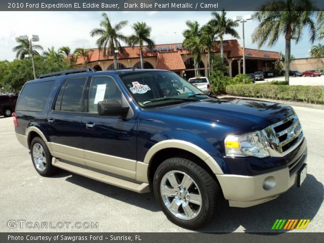 2010 Ford Expedition EL Eddie Bauer in Dark Blue Pearl Metallic