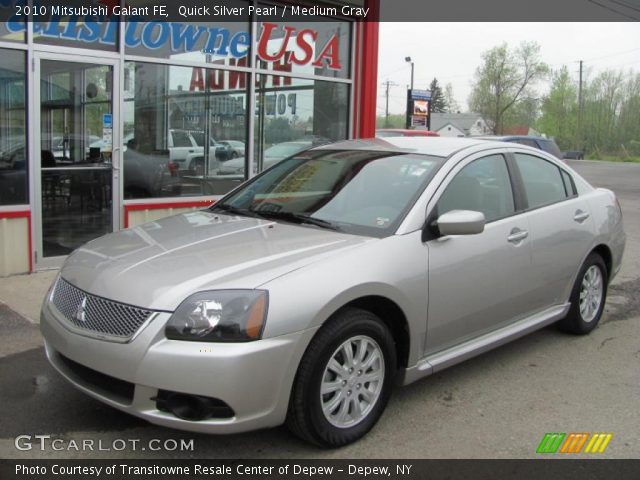 2010 Mitsubishi Galant FE in Quick Silver Pearl