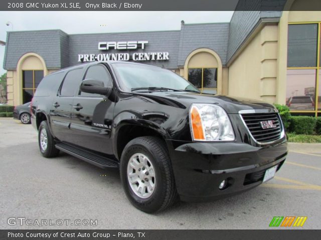 2008 GMC Yukon XL SLE in Onyx Black