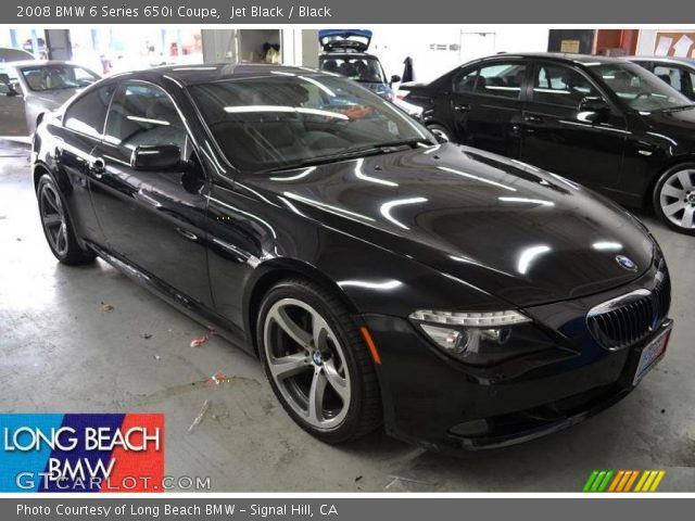 2008 BMW 6 Series 650i Coupe in Jet Black
