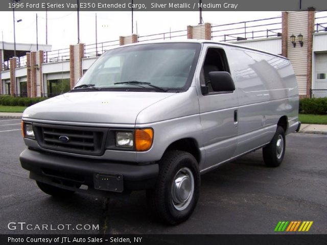 1996 Ford E Series Van E350 Extended Cargo in Silver Metallic
