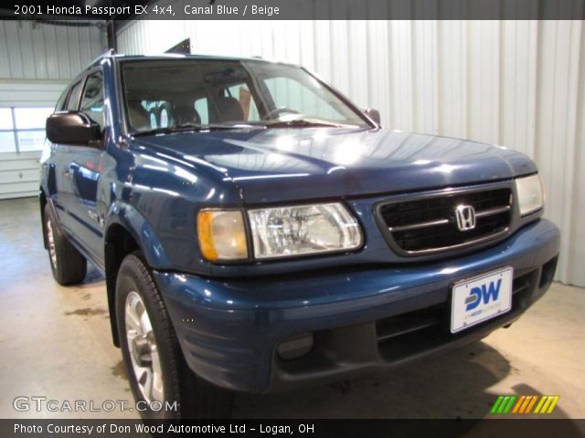 2001 Honda Passport EX 4x4 in Canal Blue