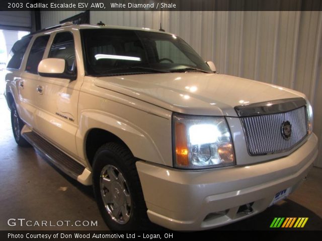 2003 Cadillac Escalade ESV AWD in White Diamond