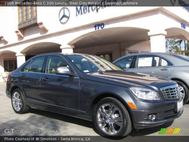 2008 Mercedes-Benz C 300 Luxury in Steel Grey Metallic