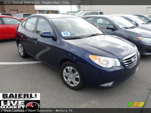 2010 Hyundai Elantra GLS in Regatta Blue