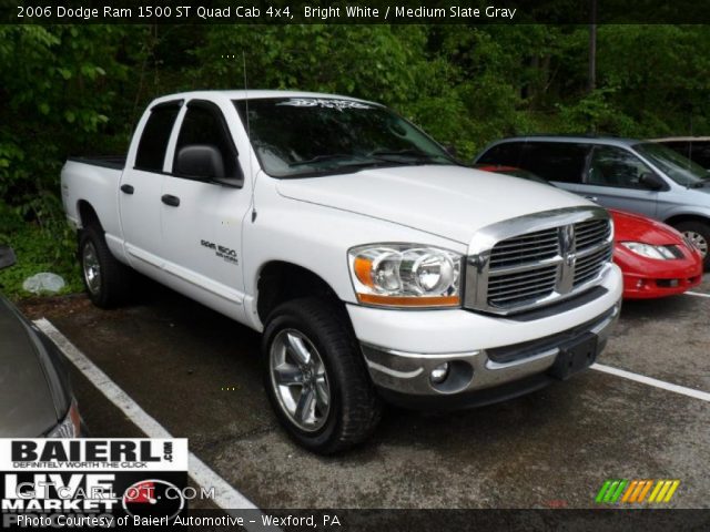 2006 Dodge Ram 1500 ST Quad Cab 4x4 in Bright White