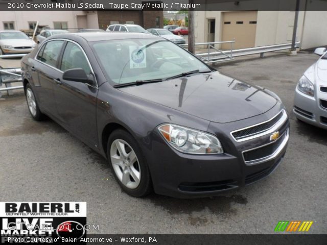 2010 Chevrolet Malibu LS Sedan in Taupe Gray Metallic
