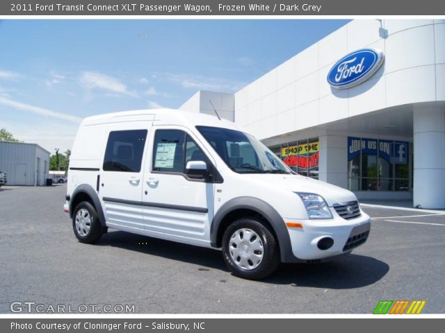 2011 Ford Transit Connect XLT Passenger Wagon in Frozen White