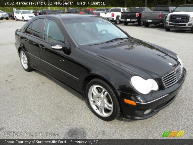 2002 Mercedes-Benz C 32 AMG Sedan in Black