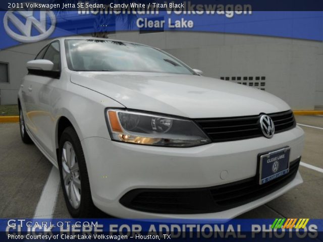 2011 Volkswagen Jetta SE Sedan in Candy White