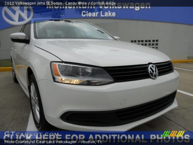2011 Volkswagen Jetta SE Sedan in Candy White