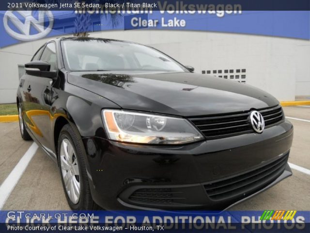 2011 Volkswagen Jetta SE Sedan in Black