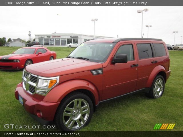 2008 Dodge Nitro SLT 4x4 in Sunburst Orange Pearl