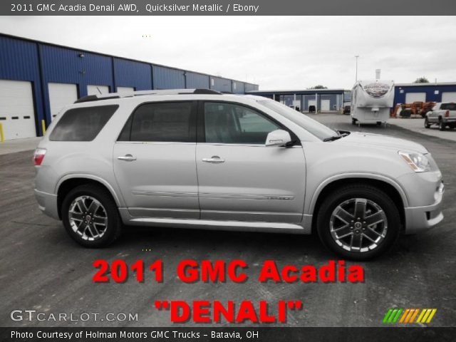 2011 GMC Acadia Denali AWD in Quicksilver Metallic