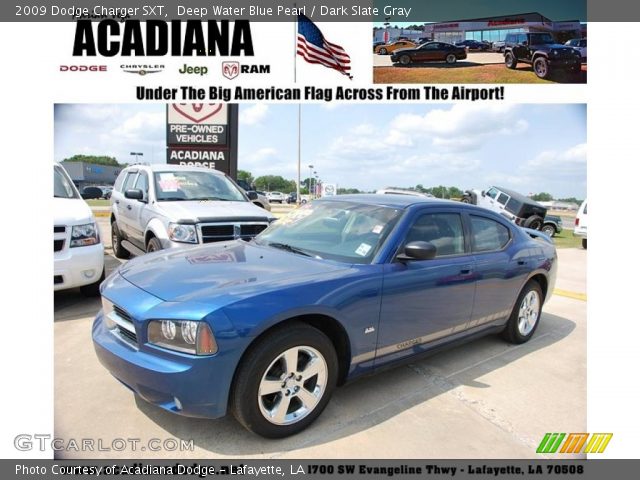 2009 Dodge Charger SXT in Deep Water Blue Pearl