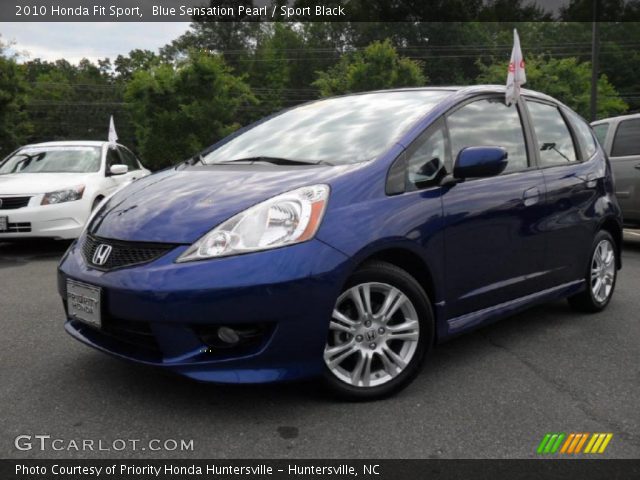 2010 Honda Fit Sport in Blue Sensation Pearl