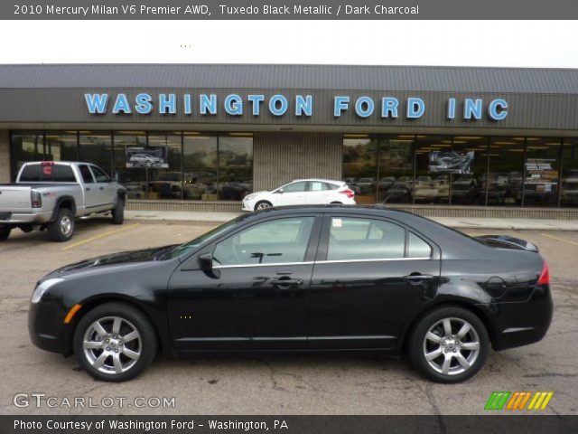 2010 Mercury Milan V6 Premier AWD in Tuxedo Black Metallic