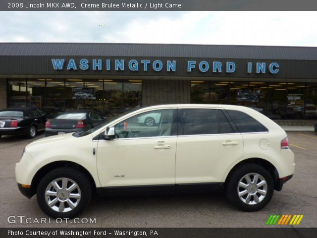 2008 Lincoln MKX AWD in Creme Brulee Metallic