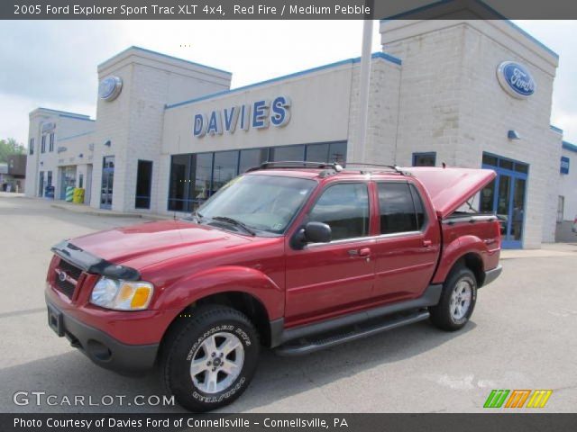 2005 Ford Explorer Sport Trac XLT 4x4 in Red Fire