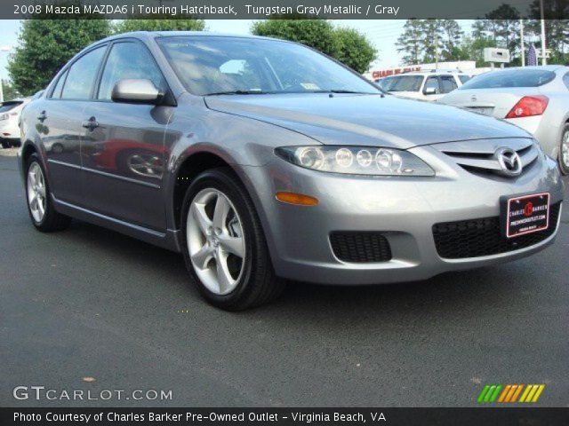 2008 Mazda MAZDA6 i Touring Hatchback in Tungsten Gray Metallic