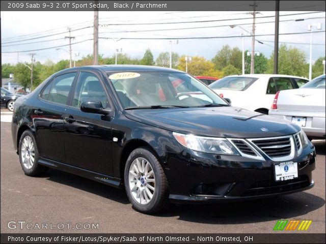 2009 Saab 9-3 2.0T Sport Sedan in Black