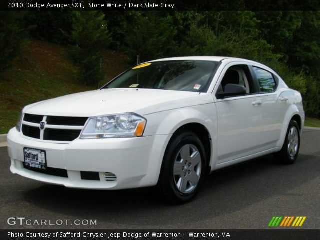 2010 Dodge Avenger SXT in Stone White