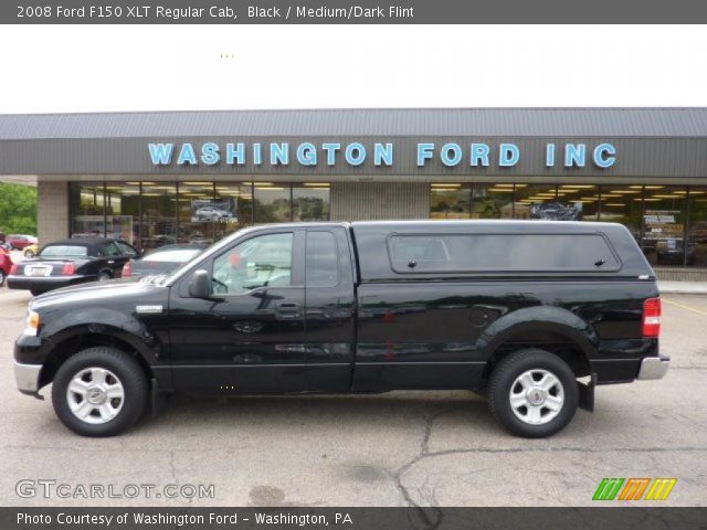 2008 Ford F150 XLT Regular Cab in Black
