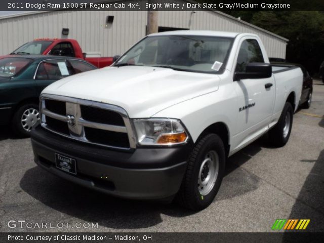 2011 Dodge Ram 1500 ST Regular Cab 4x4 in Bright White