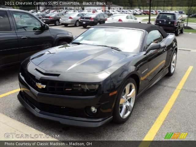2011 Chevrolet Camaro SS/RS Convertible in Black