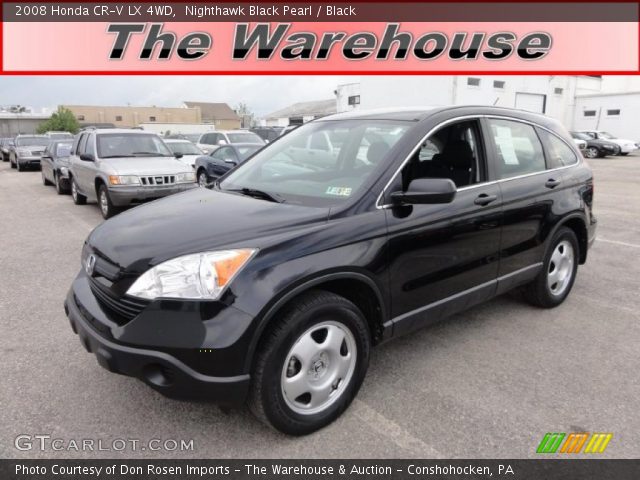 2008 Honda CR-V LX 4WD in Nighthawk Black Pearl