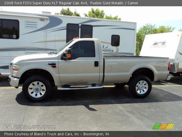 2008 Ford F350 Super Duty XLT Regular Cab 4x4 in Pueblo Gold Metallic