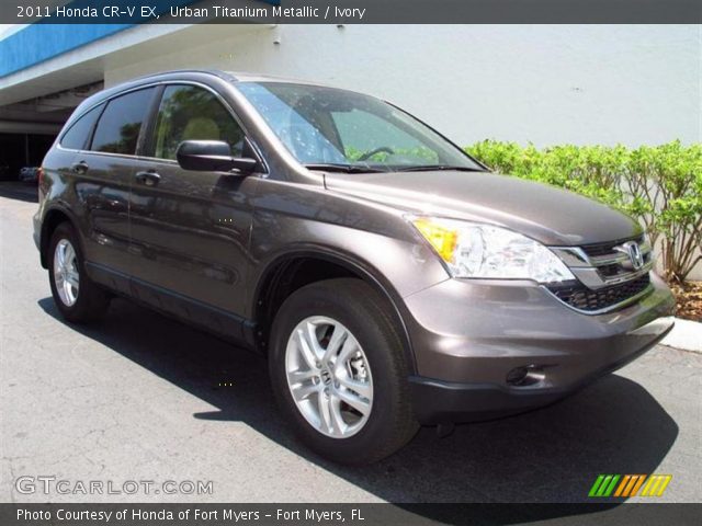 2011 Honda CR-V EX in Urban Titanium Metallic