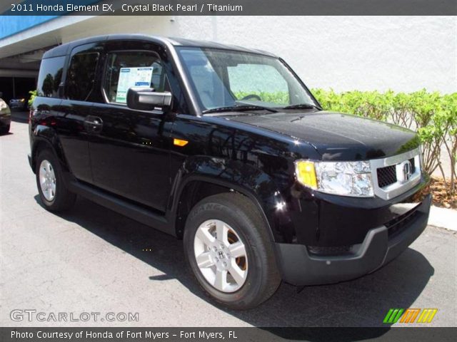 2011 Honda Element EX in Crystal Black Pearl