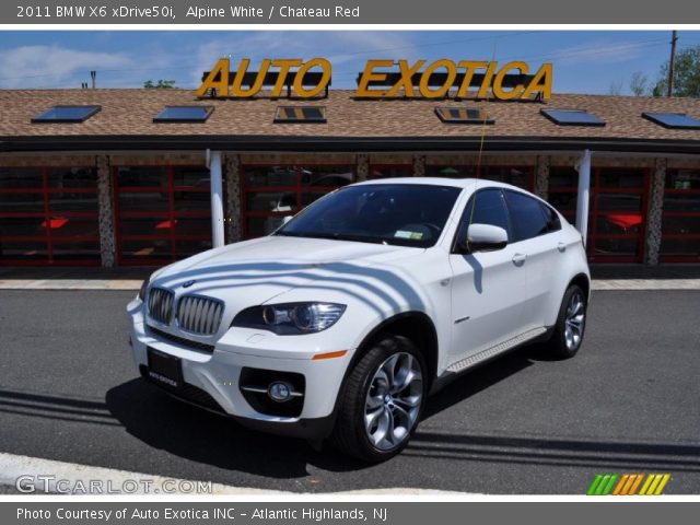 2011 BMW X6 xDrive50i in Alpine White