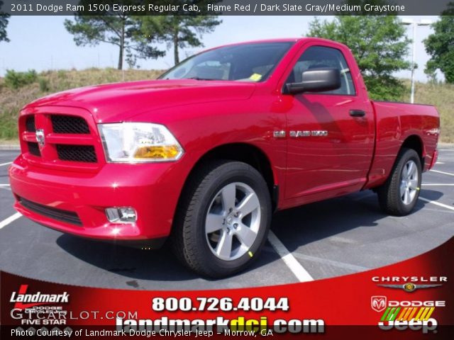 2011 Dodge Ram 1500 Express Regular Cab in Flame Red