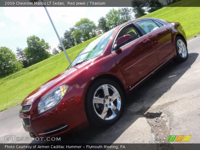 2009 Chevrolet Malibu LT Sedan in Red Jewel