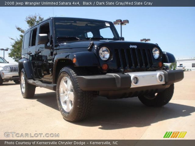 2008 Jeep Wrangler Unlimited Sahara 4x4 in Black