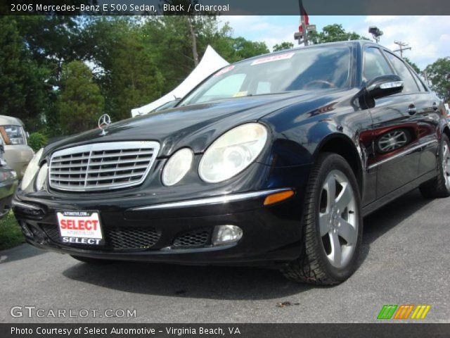 2006 Mercedes-Benz E 500 Sedan in Black
