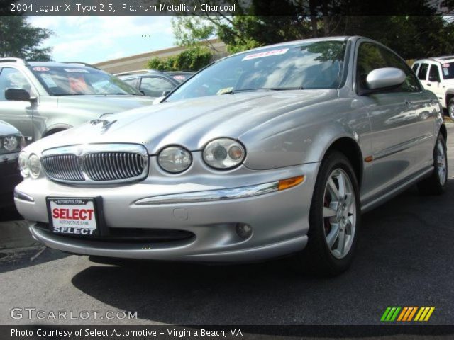 2004 Jaguar X-Type 2.5 in Platinum Metallic
