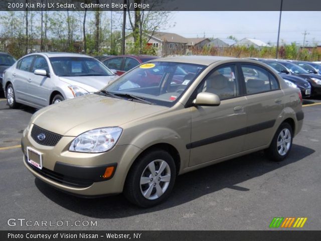 2009 Kia Rio LX Sedan in Cashmere Beige