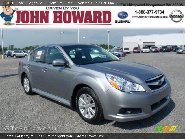 2011 Subaru Legacy 2.5i Premium in Steel Silver Metallic