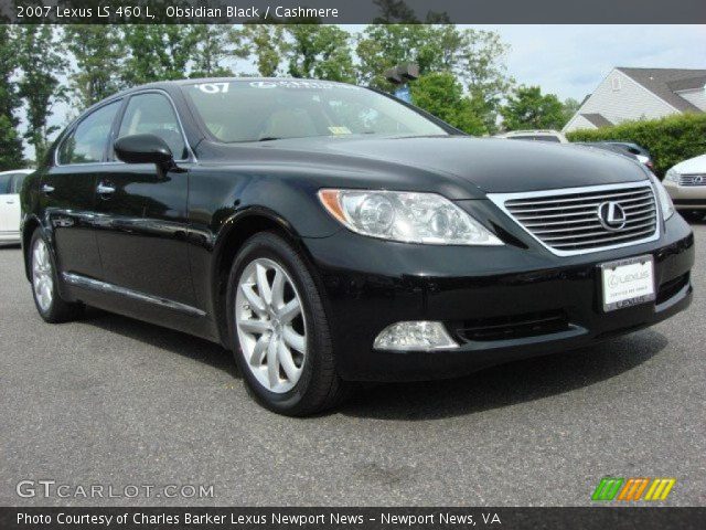 2007 Lexus LS 460 L in Obsidian Black