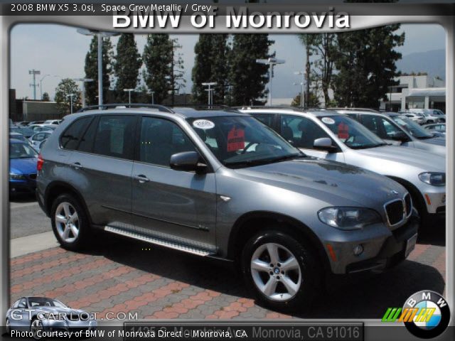 2008 BMW X5 3.0si in Space Grey Metallic