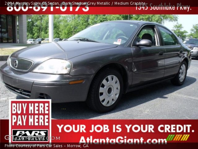 2004 Mercury Sable GS Sedan in Dark Shadow Grey Metallic