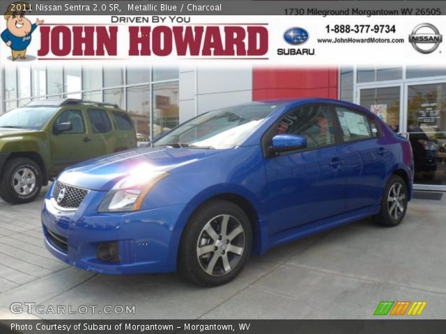 2011 Nissan Sentra 2.0 SR in Metallic Blue